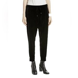 EILEEN FISHER Velvet Joggers Stretch Relaxed fit Sport-Luxe Sarouel‎ sz L